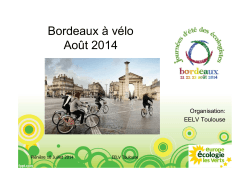Bordeaux à vélo 10072014.ppsx
