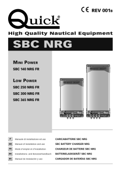 SBC NRG - Quick® SpA