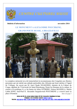 Programme novembre 2014