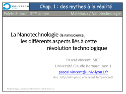 Chap 1. Introduction - Université Claude Bernard Lyon 1