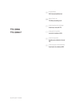 TTG2200A Spare Parts.pdf - Digitalweld