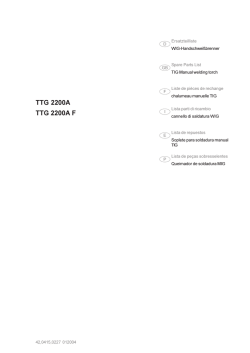 TTG2200A Spare Parts.pdf - Digitalweld