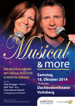 Musicalabend 2014 - Voitsberg