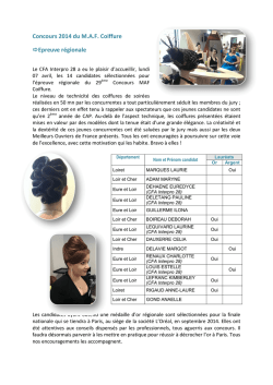 Article Concours MAF régionale CF 2014 - CFA Interpro-28