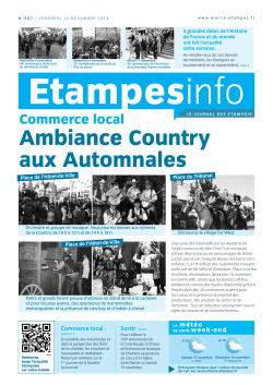 Ambiance Country aux Automnales