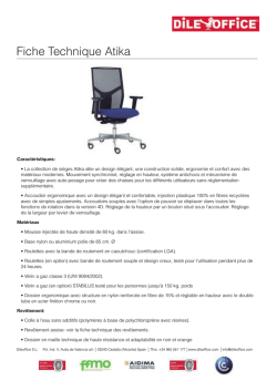 Fiche Technique Atika