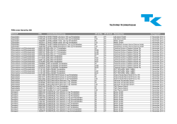 PZN-Liste Generika 13 (neu ab 1. November 2014) - TK