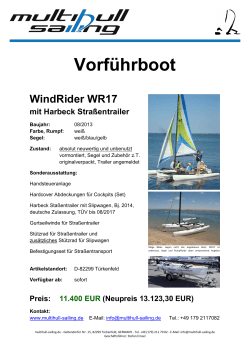 WindRider - Multihull-Sailing