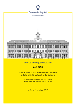 A.C. 1628 - Camera dei Deputati