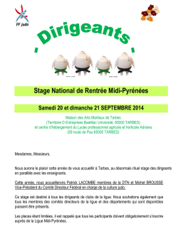 Programme dirigeants - Ligue Midi