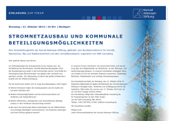 Einladung und Programm (pdf, 362 KB) - Konrad-Adenauer-Stiftung