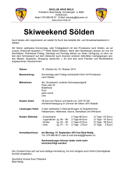Skiweekend Sölden_2014 - SC Arve-Mols