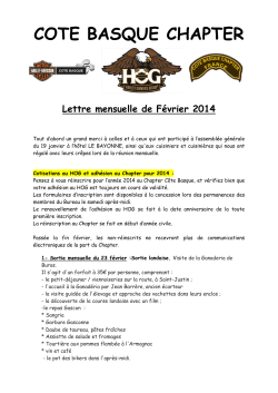 cote basque chapter - Concessionnaire Officiel Harley