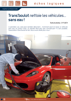 echos systeme2014 - Association Transboulot