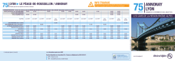 Fiche horaire