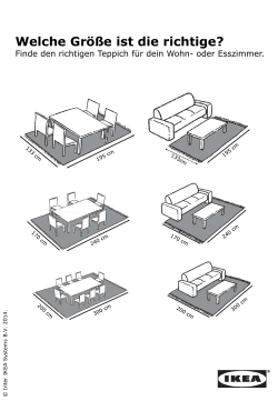 Teppich Guide (PDF, 366 KB) - Ikea