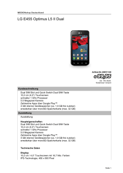 LG E455 Optimus L5 II Dual