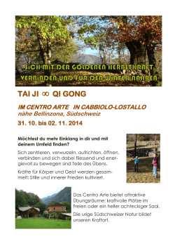 Infos 2014 - Taiji Qigong Tanz