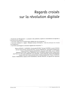 Regards croisés sur le Change Digital