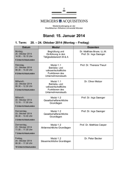 Jahrgangs 2014/2015