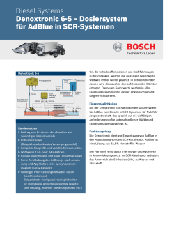 Datenblatt Denoxtronic 6-5 - Bosch