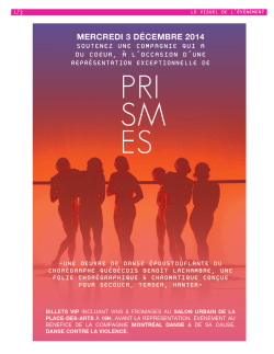 info - Montr&eacute;al Danse