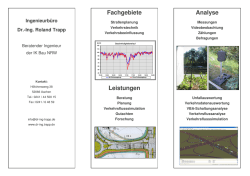 Informationen IB Dr. Trapp - Dr.-Ing. Roland Trapp