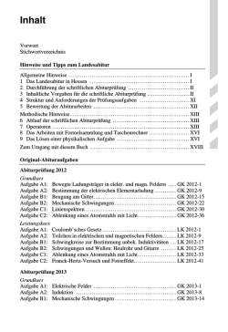 Inhalt - STARK Verlag