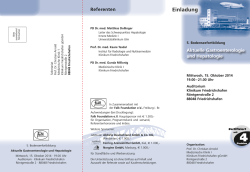 Aktuelle Gastroenterologie und Hepatologie - Dr. Falk Pharma GmbH
