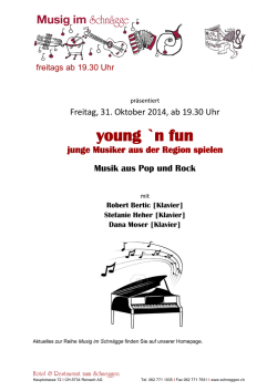 Informationen - Hotel Restaurant Schneggen