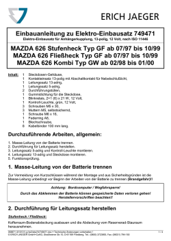Hersteller-Einbauanleitung downloaden