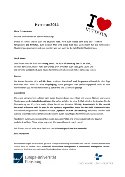 Hyttetur 2014