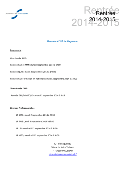 IUT de Haguenau