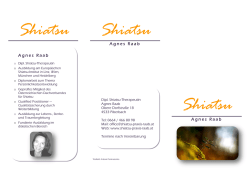 Download Info-Folder - Shiatsu-Praxis Agnes Raab