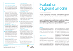 Evaluation EyeBrid Silicone