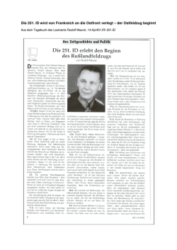251.ID zur Ostfront