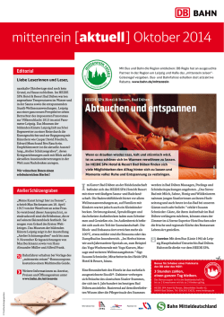 Jetzt den aktuellen Newsletter downloaden! (PDF, 579KB)