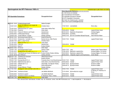 Hallenplan - MTV Pattensen