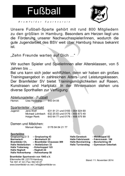 Download - Bramfelder Sportverein von 1945 eV