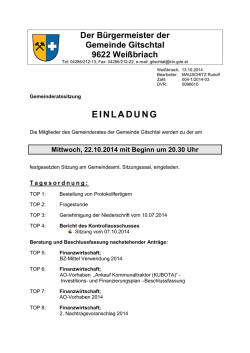 hier... (.pdf) - Gemeinde Gitschtal
