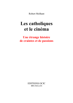 Les catholiques et le cinéma 1 - CREC-Formation / e