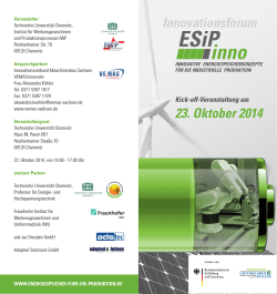 Einladung Kick-off ESIPinno.pdf - Energy Saxony eV