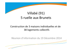 Villabé (91) 5 ruelle aux Brunets