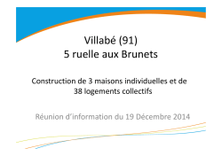 Villab&eacute; (91) 5 ruelle aux Brunets