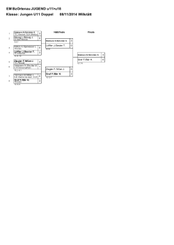 Einzelergebnisse - TTC Willstätt