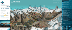 Panoramakarte Sommer  - Zermatt Bergbahnen