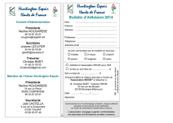 Huntington Espoir Hauts de France Huntington Espoir Hauts de