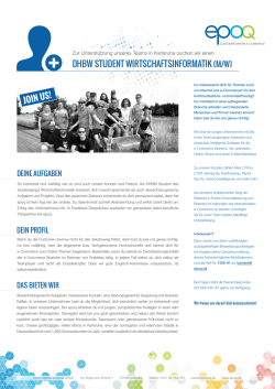 Stellenanzeige als PDF herunterladen - Epoq