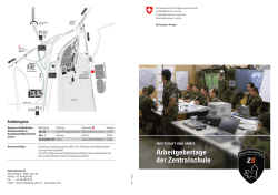 Arbeitgebertage der Zentralschule    - Schweizer Armee