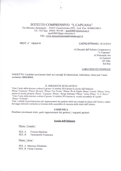 download - Istituto Comprensivo "Luigi Capuana" Castelvetrano